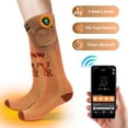 thumbnail image 2 of SNOW DEER Hunting Heated Socks with App Control for Men Women, Rechargeable Electric Heating Warm Sock for Motorcycle Hunting Ski Hiking Cold Winter Work Washable, 2 of 6
