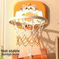 thumbnail image 3 of Indoor Hanging Basketball Set, Adjustable Height, 31*27*24cm Plastic, Safe for Kids, Promotes Sports Interest, 3 of 8