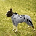 thumbnail image 4 of Sudadera con capucha LONTEPET, mono de 4 patas para perros pequeños, color gris, 4 of 5