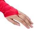 thumbnail image 4 of Guantes largos de satén microelástico de color sólido, accesorios de boda para novias, bailes de ópera, fiestas retro europeas y americanas, 4 of 6