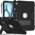 thumbnail image 1 of Étui pour iPad Air 13 Pouces M3 2025 / M2 2024 avec Porte-Crayon, Robuste et Résistant, Étui de Protection avec Béquille, Stylet, 1 of 7
