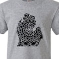 thumbnail image 4 of Inktastic Michigan Silhouette Mandala Youth T-Shirt, 4 of 5