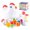 White, variant on Honeeladyy Matching Easter Eggs 12 PCS Educational Preschool Game, Multiple Color and Shape Recognitional Skills, Learning Toy Birthday Christmas New Year Gift for Toddlers 1-3 2-4 3-5