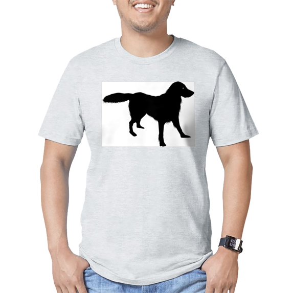 CafePress - Flat Coated Retriever Fitted T Shirt - Fitted T-Shirt, Vintage Fit Soft Cotton Tee