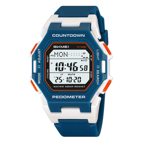 TACILIP Office Supplies, Men's Outdoor Sports Digital Watch Waterproof with Luminous Display Suitable for Hiking Camping Running Swimming and Other Sports, Gifts for Mom
