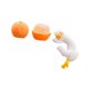 thumbnail image 4 of 3 piezas de adornos de frutas para el salpicadero del coche, adornos para consola central del automóvil, figuras de frutas de resina para sala Naranja, 4 of 8
