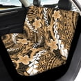 thumbnail image 4 of Pzuqiu Tropical Floral Print Car Decor Accessories Easy to Install Car Seat Covers Full Set Soft Front and Rear Seat Cover Set Fit for Sedans Truck, 4 of 10