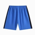 thumbnail image 3 of HCNTES Boys Athletic Shorts with Pockets Active Basketball Shorts Quick Dry Active Lightweight Elastic Waist (Blue,6-7 Y), 3 of 6