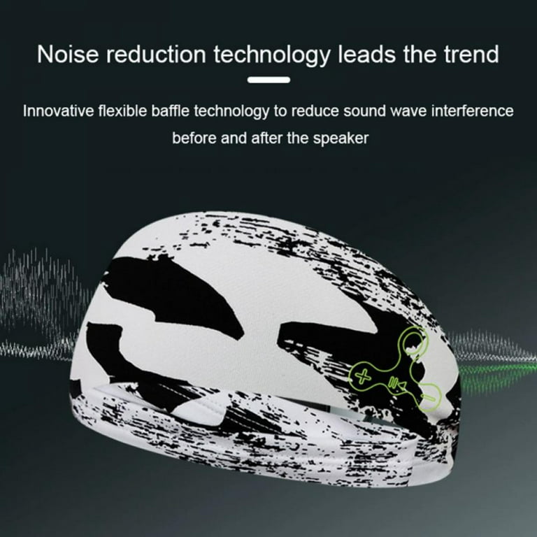 Sleep Headphones Wireless Bluetooth Sports Headphones Headband Earphones  with Built-in Speakers for Sleeping, Running, Yoga