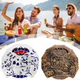 thumbnail image 3 of 7 in 1 Dices Cool Rotating Metal Dices Role Playing Table Game Present for Fans Adults Kids, 3 of 5