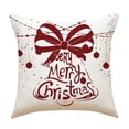 thumbnail image 3 of Fundas de almohada navideñas 18.0 x 18.0 in Perfecl Decoración navideña interior Campana, 3 of 8