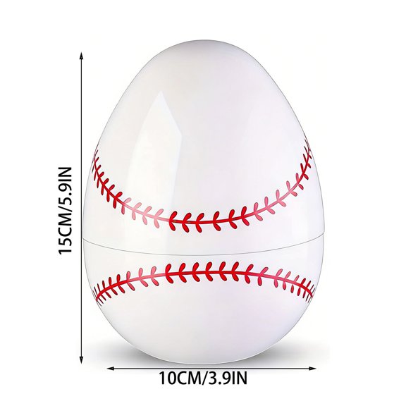 Bwiyojiz Home Decoration Holiday Products 5.9in Opening Easter Sport Egg, Gifts for Women, Multicolor