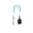 Light Blue - 300cm, variant on High‑Elasticity Surfboard Leg Towing Rope 9.8Ft Spiral Anti‑Tangling SUP Leash Quick‑Release Water Sports Safety Tether for Longboard Paddle Board Surfing Grey