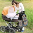 thumbnail image 6 of Daiia Round Mandala Large Capacity Baby Bag Waterproof Stylish Diaper Bag Mummy Backpack Adjustable Straps Diaper BagBaby Essentials Bag, 6 of 6