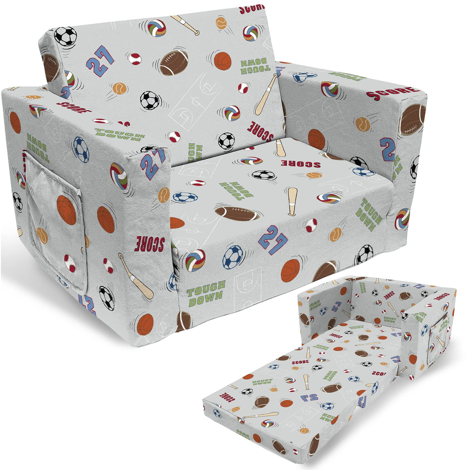 Kids Sofa Couch Toddler Boys Girls 2