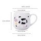 thumbnail image 2 of Ceramic Coffee Cup Milk Cow Pattern Coffee Mug for Use 1Pcs, 2 of 5