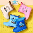 thumbnail image 5 of Otqutp Children's Rain Boots Boys Baby Rain Boots Girls Students Children's Sea Hunting Toddler Outdoor Water Shoes, 5 of 7