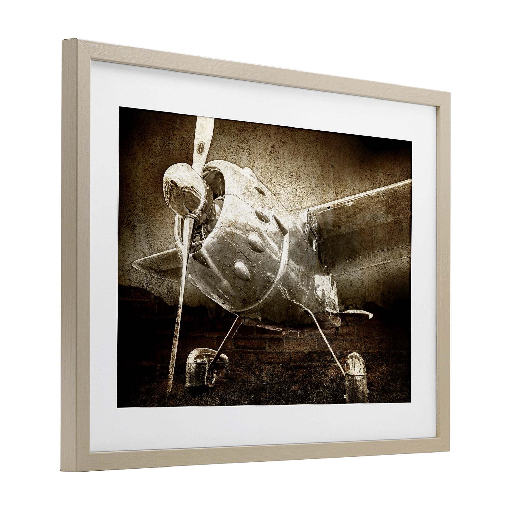 Stupell Industries Taking Flight Vintage Birch Framed Print Under Glass, design by Kim Allen