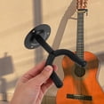 thumbnail image 1 of unbranded Guitar Wall Hanger Metal Negro Para Instrumentos Multifuncionales En Casa, 1 of 7