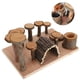thumbnail image 5 of Escalera de Madera para hámster ANGGREK Patio de recreo con hamaca Otros, 5 of 8
