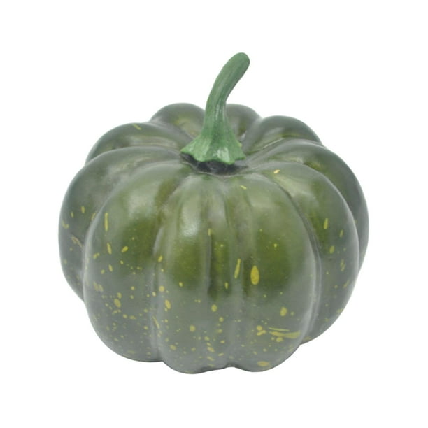 Calabaza artificial de cosecha otoñal, calabaza decorativa para mesa rústica de granja. Estilo R