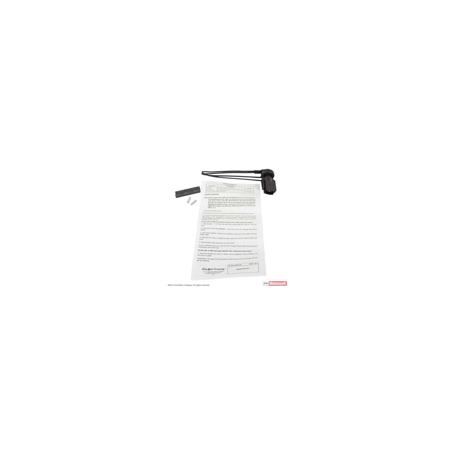 Motorcraft ABS Speed Sensor Connect Fits select: 1994-1996,1999 FORD F150