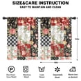 thumbnail image 2 of Blackout Kids Curtains,Pioneer Flower Floral Print Pattern Childrens Insulated Curtains Set Of 2,Bedroom Essentials,Toddler Room Decor 42"x54", 2 of 5