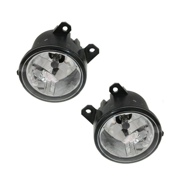 KarParts360 For Jeep Cherokee 2014 15 16 17 2018 Fog Light Assembly Driver And Passenger Side | Pair | Front | Replacement For CH2592152 | 5182426AA, 68202187AA