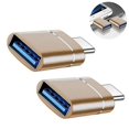 thumbnail image 1 of Tipo-c a USB 3.0, adaptador de aleación tipo C, admite transmisión de datos de hasta 5 g, adecuado para Macbook Air 2020, Macbook Pro 2020, Imac 2021, Ipad Pro 202 kaili Sencillez, 1 of 3