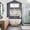 Black, variant on Spring Botanical Kitchen Curtains Window Panels, Black Eucalyptus Butterfly Rustic Insulated Window Treatment Curtain, Grommet Curtains for Bedroom/Living Room/Bathroom, 2 Piece 42"Wx45"L