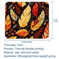 thumbnail image 5 of Thanksgiving 8.3x9.8 Inch Square Non-Slip Rubber Bottom Mouse Pad, Desk Pad, Desk Mat - Printed Design for Office and Gaming, 5 of 6