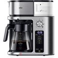 thumbnail image 1 of Braun MultiServe Plus 10-Cup Carafe Drip Coffee Maker - Programmable, Hot & Cold Brew Machine with 7 Brewing Sizes, Over Ice Function, Stainless Steel & Pod-Free Design, KF9370SI, 1 of 6