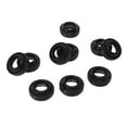 thumbnail image 1 of AC Compressor Shaft Seal Kit, Shaft Lip Seal Kit 10 PCS Compact Structure Strong Sealing Rubber Exquisite Workmanship  For AC Compressor, 1 of 8
