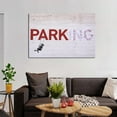 thumbnail image 6 of Graffiti Banksy Swing Girls PARKING Canvas Wall Art Poster Decorative Bedroom Modern Home Print Picture Artworks Posters 12x18inch(30x45cm), 6 of 6