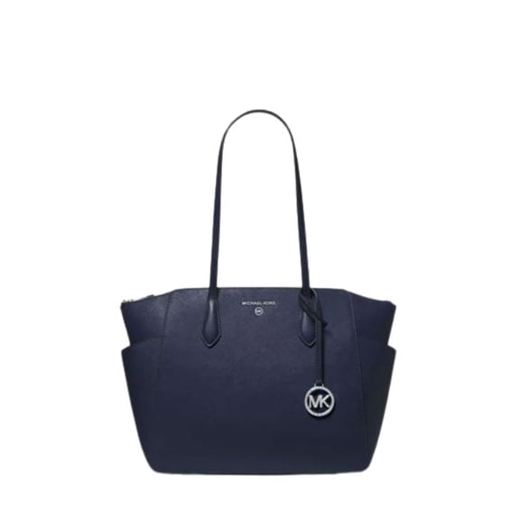 Michael Kors Womens Marilyn Medium Top Zip Tote One Size 30S2S6AT2L-406 (Navy)