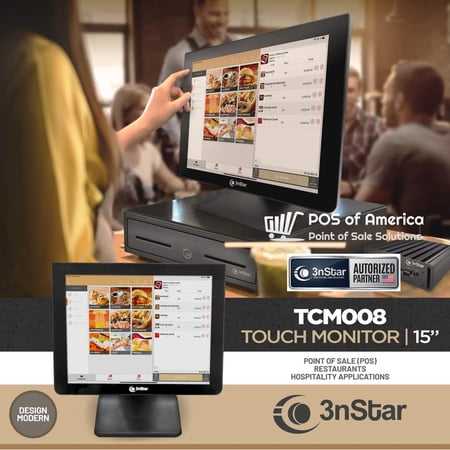 3nStar 15? Point of Sale Capacitive Touch Screen Monitor Bezel Free (TCM008)