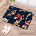 thumbnail image 5 of Football Polyester Indoor Mat Non-Slip Area Rug Chair Rugs Machine Washable, 5 of 6