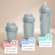 thumbnail image 2 of Biberones Herobility, doble anticólico, 240 ml, paquete de 4, 2 of 6