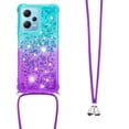 thumbnail image 3 of Funda para Xiaomi Redmi Note 12 4G Brillantina Líquida Divertida Reluciente y con Cristales en Movimiento Cuerpo Cruzado con Cordón Ajustable, 3 of 5