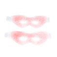 thumbnail image 1 of MERIGLARE 2Pcs Soft Gel Ice Eye Mask Hot Cold Compress Pack Ice Eye Mask Pink, 1 of 9