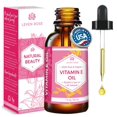 thumbnail image 1 of Aceite de vitamina E Leven Rose, 75 000 UI, 30 ml, 100% natural y orgánico, 1 of 5