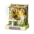 thumbnail image 1 of Casa de muñecas en miniatura de madera 3D Strade Fareast Limited con Led incorporado, 1 of 8