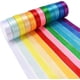 thumbnail image 1 of 12 Colour Satin Ribbon Rolls 25mm X 23 Metres/roll,double Sided Polyester Ribbons Roll Woven Ribbon, 1 of 5