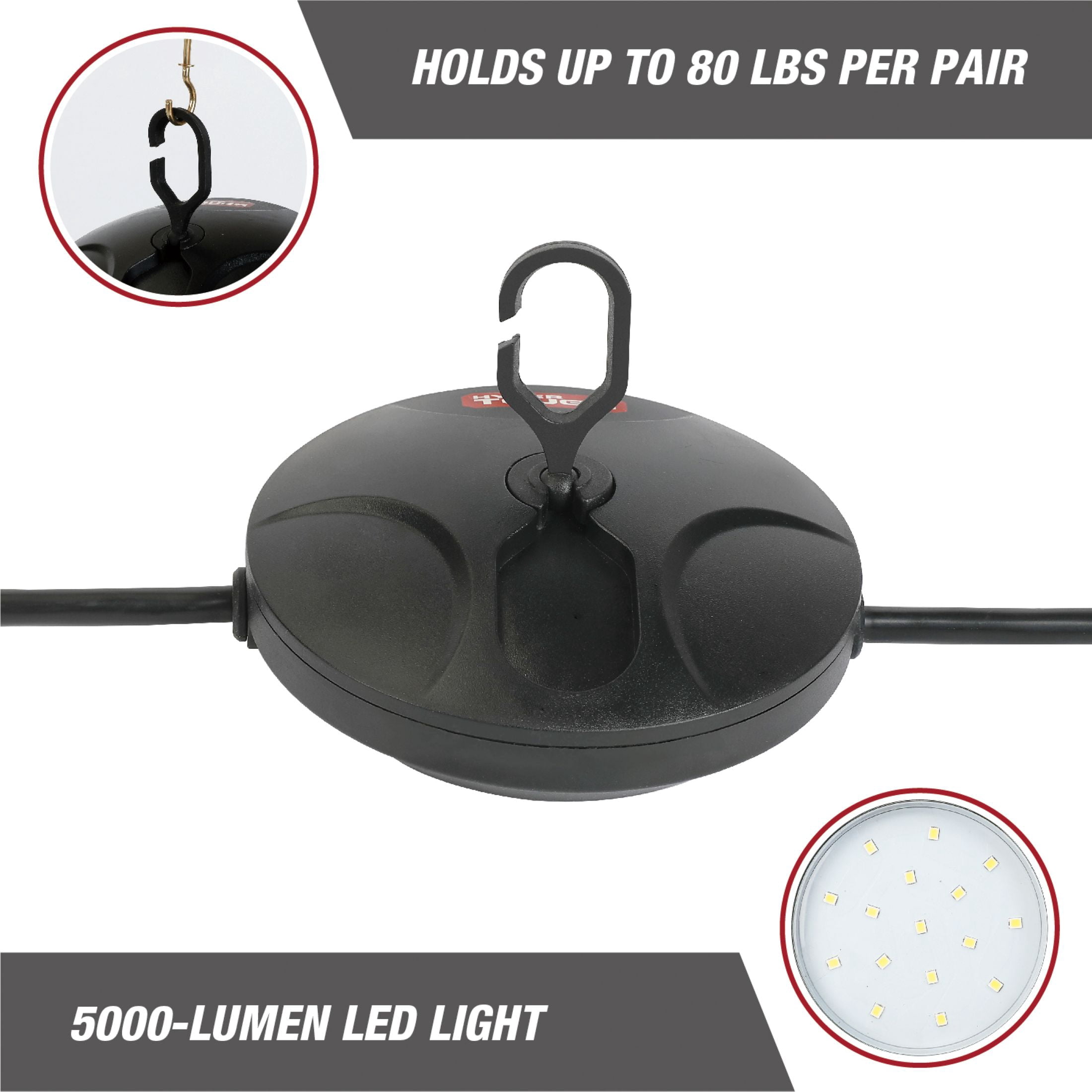 Hyper Tough 5000 Lumen LED String Work Lights