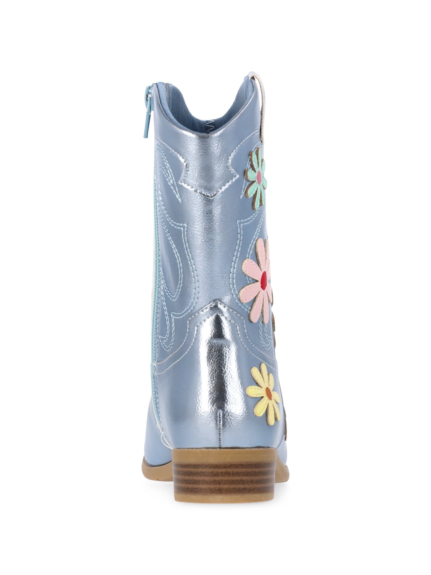 Wonder Nation Girls and Toddler Western Daisy Boots