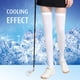 thumbnail image 5 of Calcetines 1 par de mangas para piernas, calcetines para piernas heladas para mujer, protector solar Golovejoy Calcetines, 5 of 7
