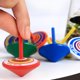 thumbnail image 1 of Juguetes De Descompresión Madera Gyro Niños Juguetes Alivio Estrés Escritorio Spinning Top Juguetes Regalos (Círculo) Sywqhk libre de BPA, 1 of 8