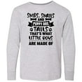 thumbnail image 3 of Inktastic Snips Snails and Puppy Dog Tails That's What Little Boys Long Sleeve Youth T-Shirt, 3 of 5