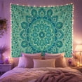 thumbnail image 2 of Highly Mandala Dominates with Detailed Circular Concentric, Mystical Fantasy for Space Lovers, Wall Decor, Mother'S Day Gift, Tapestry Wall Hanging for Dorm and Living Room, 2 of 7