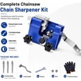 thumbnail image 2 of Chainsaw Sharpener, Portable Hand Crank Chainsaw Chain Sharpener Set, Chain Saw Sharpener Tool, Universal Chain Saw Blade Sharpening Tool, for Chain Sharpening, 2 of 7